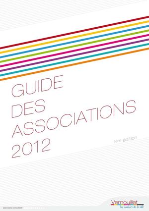 Guide des associations de Vernouillet - 1è édition - 2012