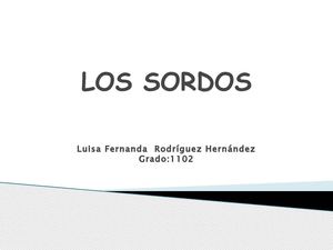 Los Sordos