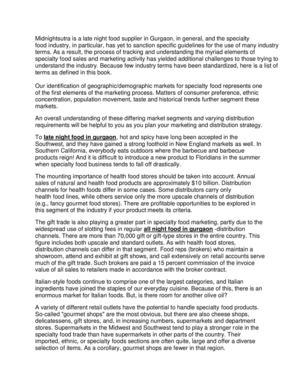 Midnightsutra is a late night food supplier in Gurgaon