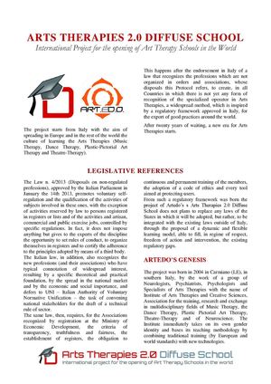 ART THERAPY 20 DIFFUSE SCHOOL