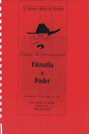 VI Semana Galega de Filosofia - Dossier de prensa