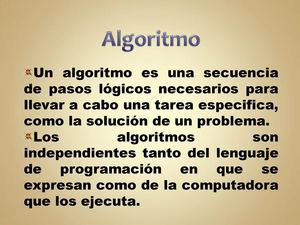 algoritmos