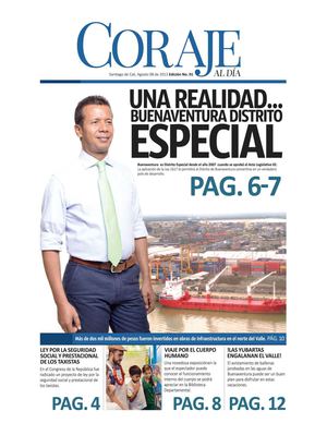 Coraje al día primera edición 08 08 2013