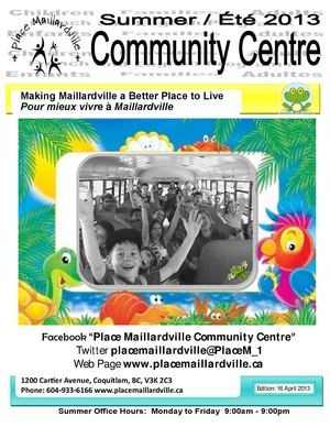 Place Maillardville Summer Programs