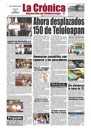 La Crónica 9 de agosto 2013