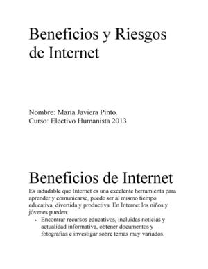 Beneficios y Riesgos de Internet