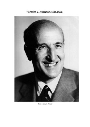 Rescatando poetas: Vicente Aleixandre