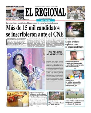 El Regional del Zulia 11-08-2013