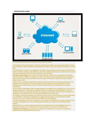 COMPUTACION EN LA NUBE
