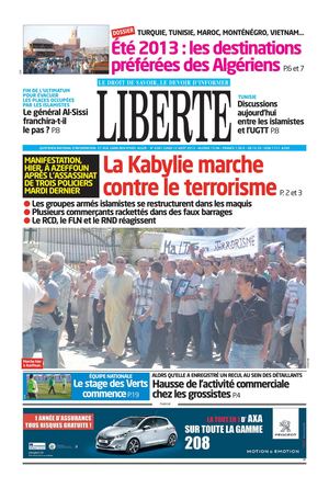 Liberte du 12.08.2013