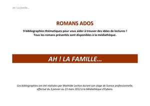 Ah ! La famille…