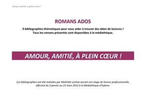 Amour, amitié à plein coeur ! 