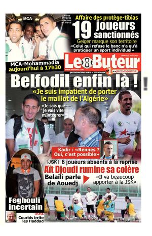 Le Buteur du 13.08.2013
