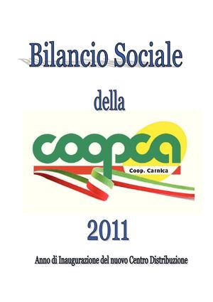 Bilancio Sociale 2011