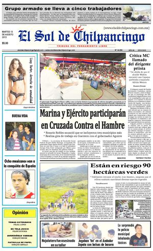 El Sol de Chilpancingo 13 Agosto 2013