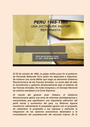 GOBIERNO DE LAS FFAA