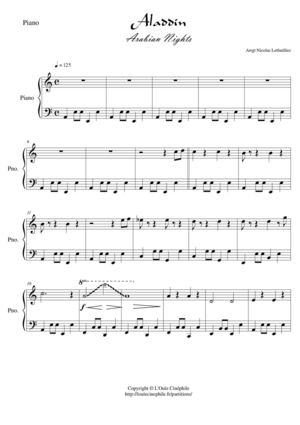 Arabian Nights 2 - Piano