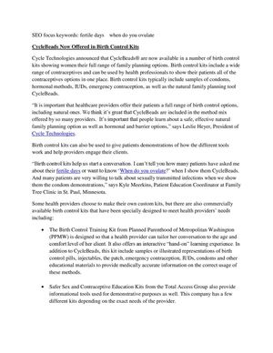 Cycle Beads , natural birth control , prevent pregnancy , when is a woman fertile