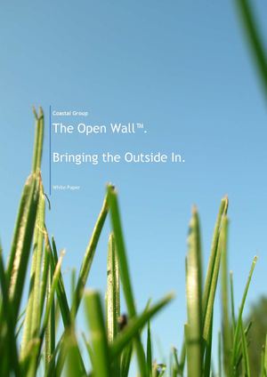 The Open Wall Concept.  Bringing the Outdoors In.