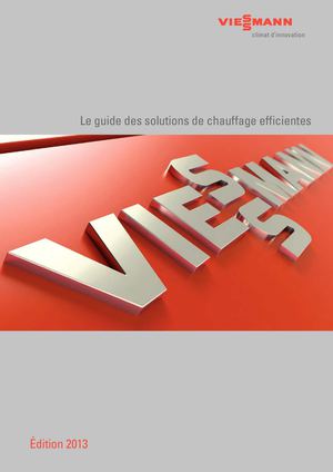 GUIDES DES SOLUTION DE CHAUFFAGE VIESSMANN