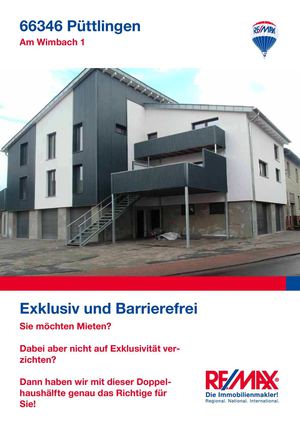 Repräsentative und barrierefreie Doppelhaushälfte