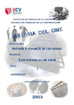 Historia del Cine