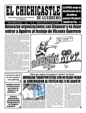 El Chichicastle 9-17 agosto del 2013