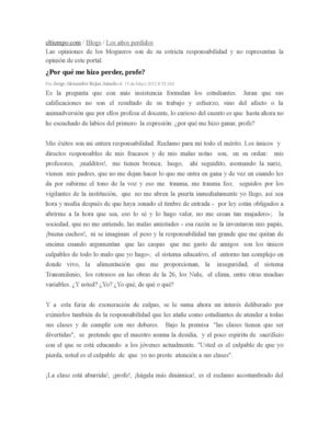 REFLEXIÓN PARA LA COMUNIDAD EDUCATIVA