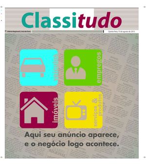 Classificados 15/08/2013