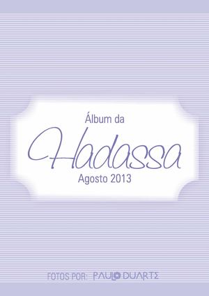 Hadassa... Uma princesa!