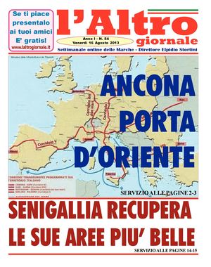 l'Altro giornale n. 54 del 16 Agosto 2013