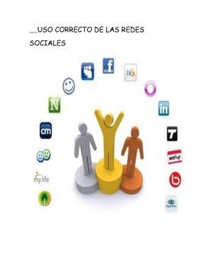 uso correcto de las redes sociales