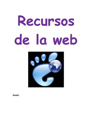 recursos de la web