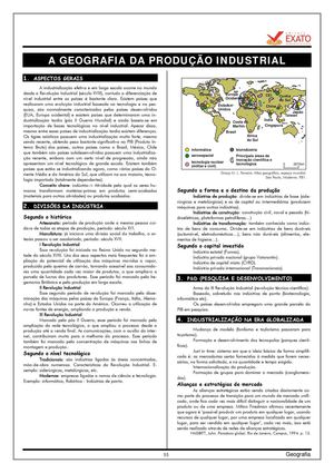 A geografia da Produção industrial