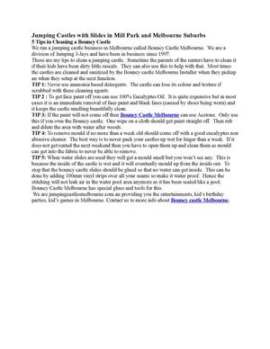 Jumping Castle Hire Melbourne - Bouncy castles Melbourne - Jumping castles Melbourne