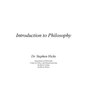 Introduction to Philosophy