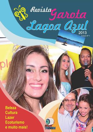 Revista Garota Lagoa Azul