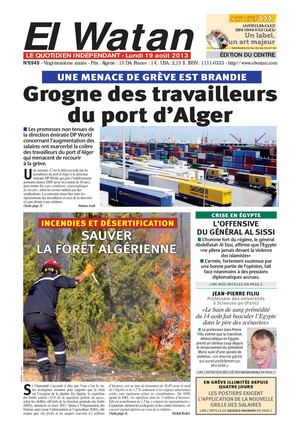 EL-WATAN du 19-08-2013