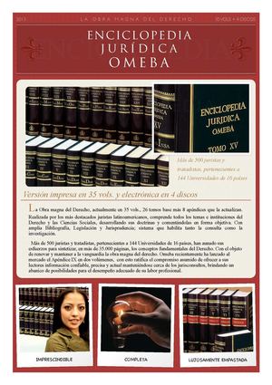 Enciclopedia Jurídica Omeba