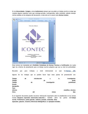 normas icontec
