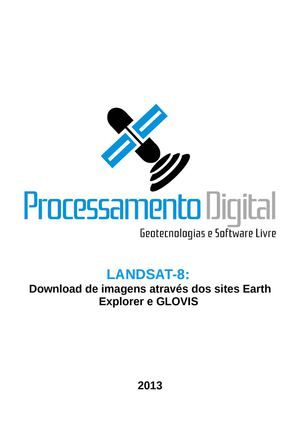 Download de imagens LANDSAT-8 através dos sites Earth Explorer e GLOVIS 