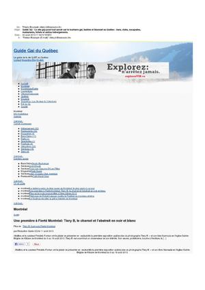 TIERY BOURQUIN / TIERY B. / GQ