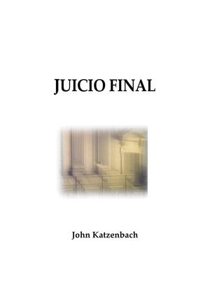 Libro: Juicio Final-John Katzenbach