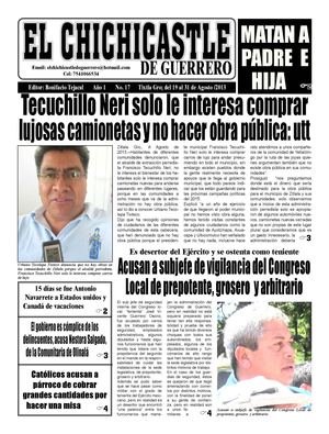 El Chichicastle 19-31 agosto 2013