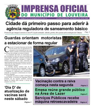 IMPRENSA OFICIAL - 22 de Agosto de 2013