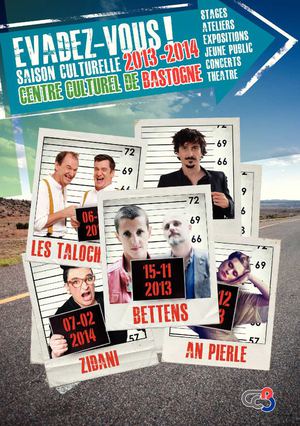Programme de saison 2013-2014 du Centre culturel de Bastogne
