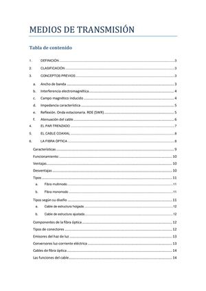 Apuntes sobre Medios de Transmisión