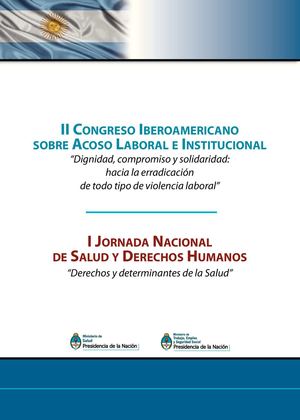 PROGRAMA OFICIAL I JORNADA NACIONAL DE SALUD Y II CONGRESO ACOSO LABORAL