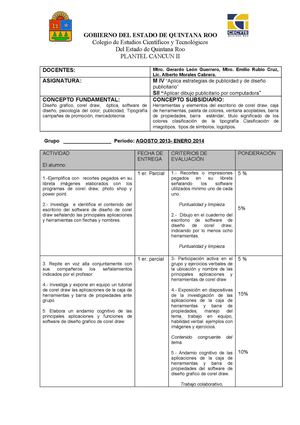 FICHAS DE TAREA DIBUJO PUBLICITARIO