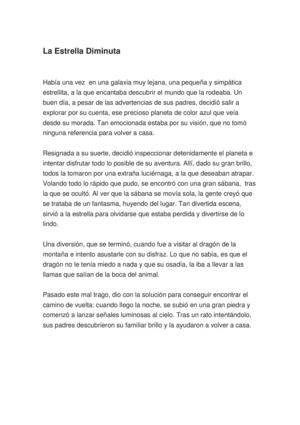 La Estrella Diminuta